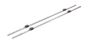 SucceBuy HSR15-1500mm 2pcs Linear Guideway Rail 4X Square Type Carriage Bearing Blocks, Rail Support for 15mm Slotted Bearings