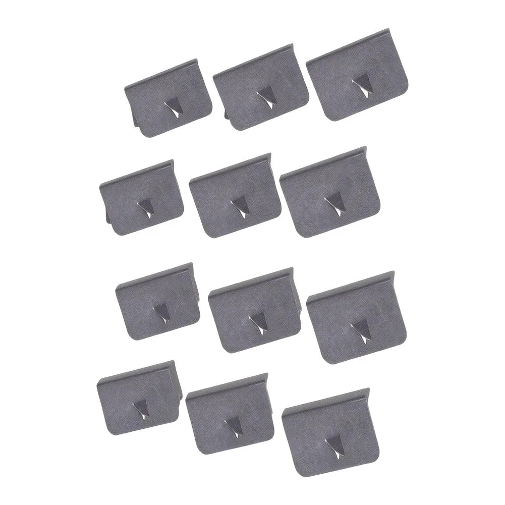 12 PCS Auto Fastener Clip Wind Rain Deflectors Channel New Metal Clips For Heko SNED Clip Auto Accessories 12 PCS