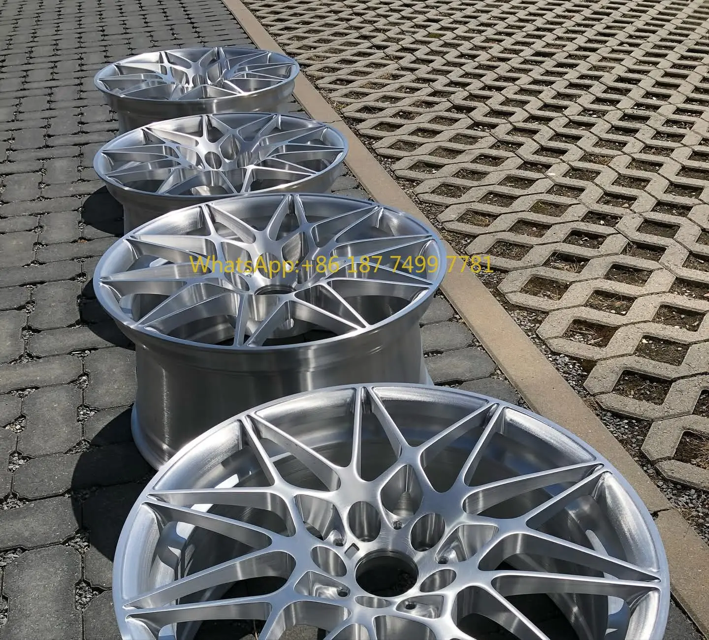 عجلة سيارة ركاب عالية مقعرة قطعة واحدة مقاس 5x120 5x112 18 19 ~ 22 بوصة إطارات لـ. عجلات M3 M4 F80 G80 Rcacing المصنوعة من خليط معدني #1