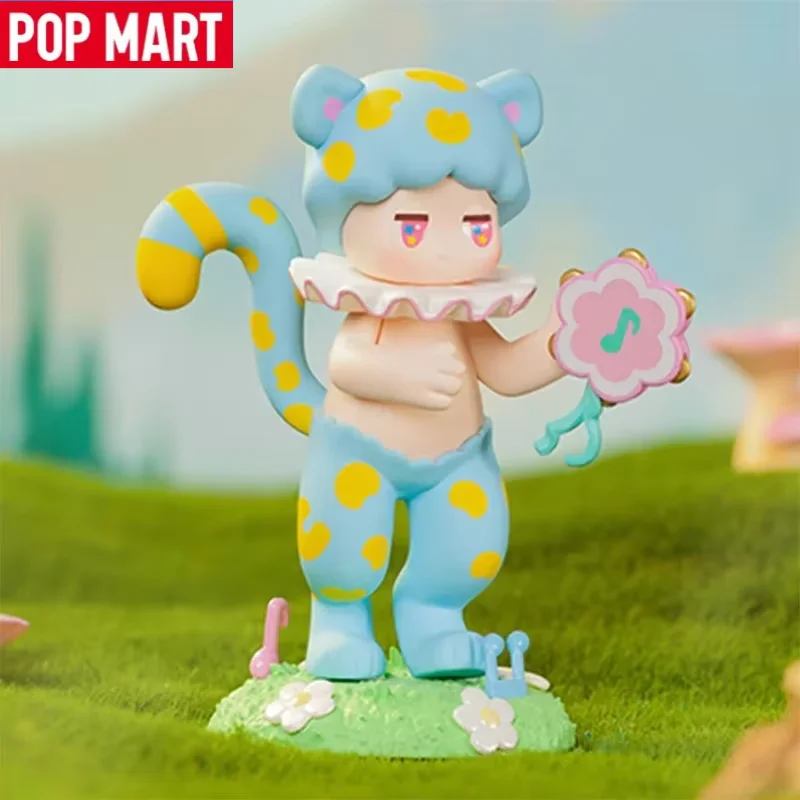 POP MART Satyr Animal Carnival Series Blind Box Torebka Niespodzianka Mystery Box Zabawki Figurki Akcji Dekoracje Śliczny Model Prezent dla Dziewczynki
