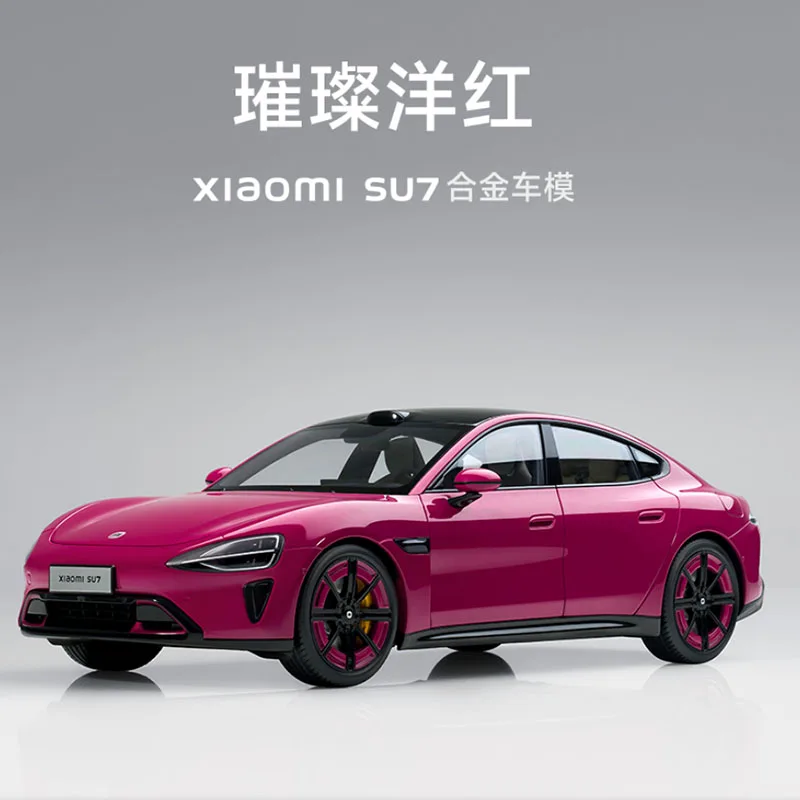 Modèle à l'échelle originale 1:18, Xiaomi Auto SU7,SU7 Ultra, modèle moulé sous pression pour la collection et l'affichage