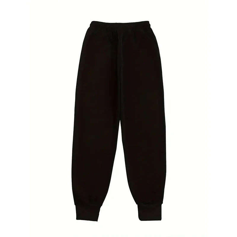 Lässige Jogginghose für Damen, ganzjährig, für Zuhause, Outdoor, Komfort, Yoga, Fitness, vielseitige Hose in reiner Farbe, Jogginghose mit kalifornischem Aufdruck – Detail 7
