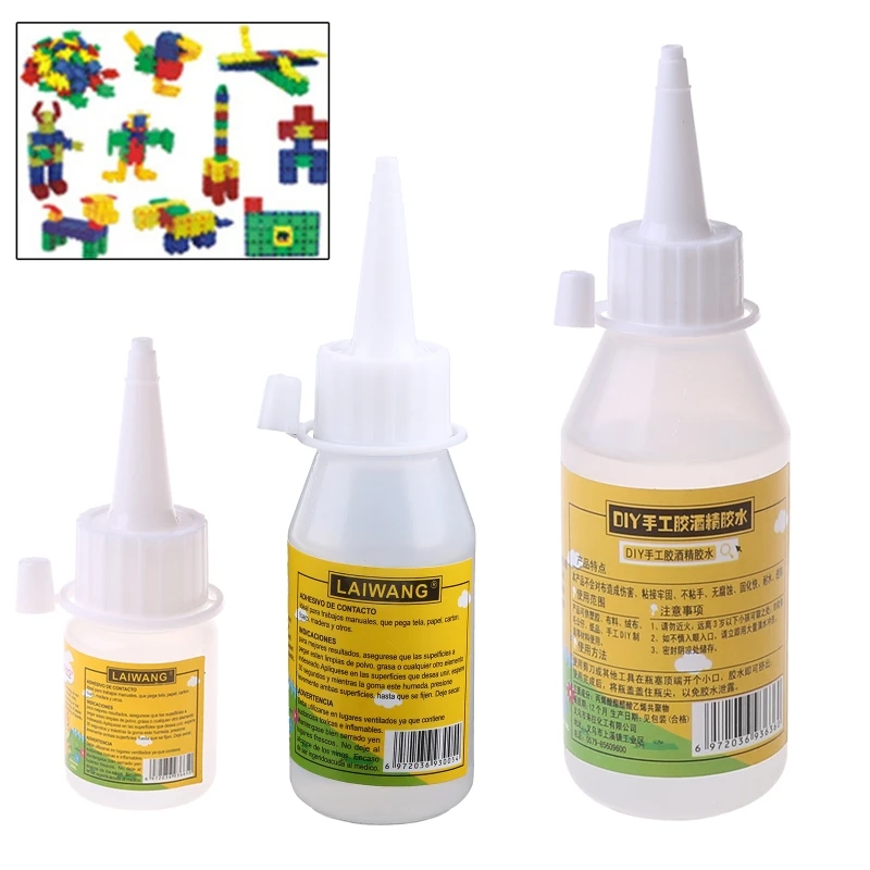 20/50/100 мл жидкий клей, спиртовой клей, текстильная ткань, канцелярские товары, скрапбукинг