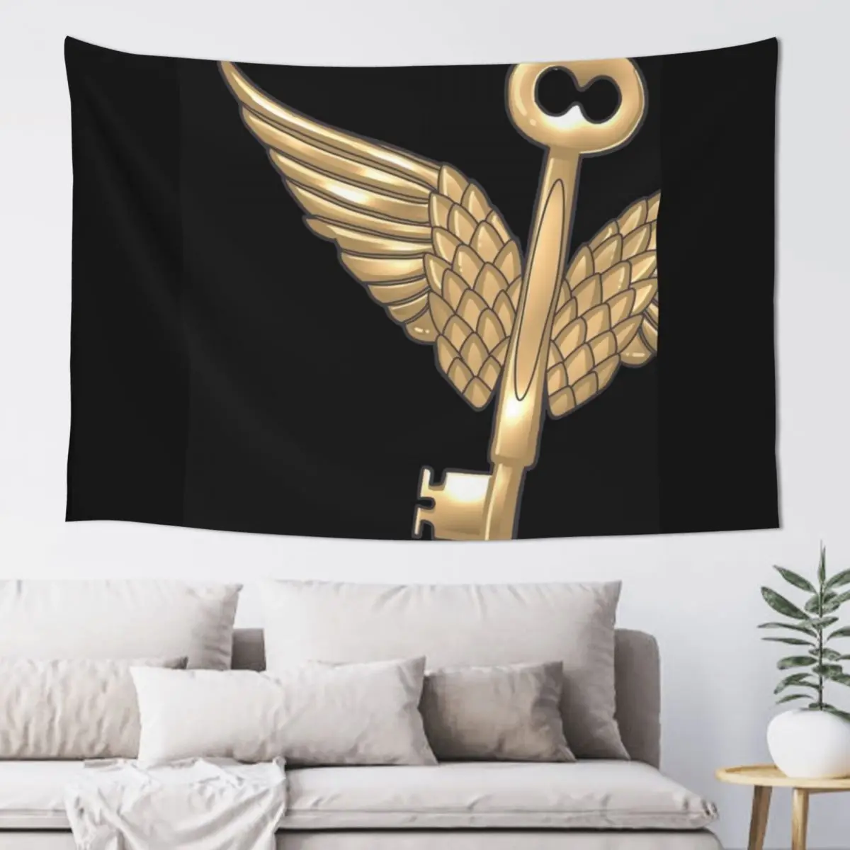 Magical Key Harry iPhone Case Aesthetics For Room Anime Decor Home Supplies On The Wall Tapestry Wall Hanging Tapestry