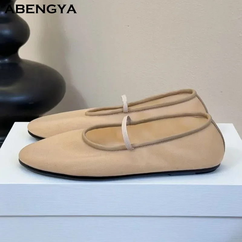 

Новые летние туфли на плоской подошве с воздушной сеткой, женские туфли цвета хаки с кружевом, дышащие туфли-лодочки, модельные туфли, повседневная женская пляжная обувь для вечеринок и отдыха