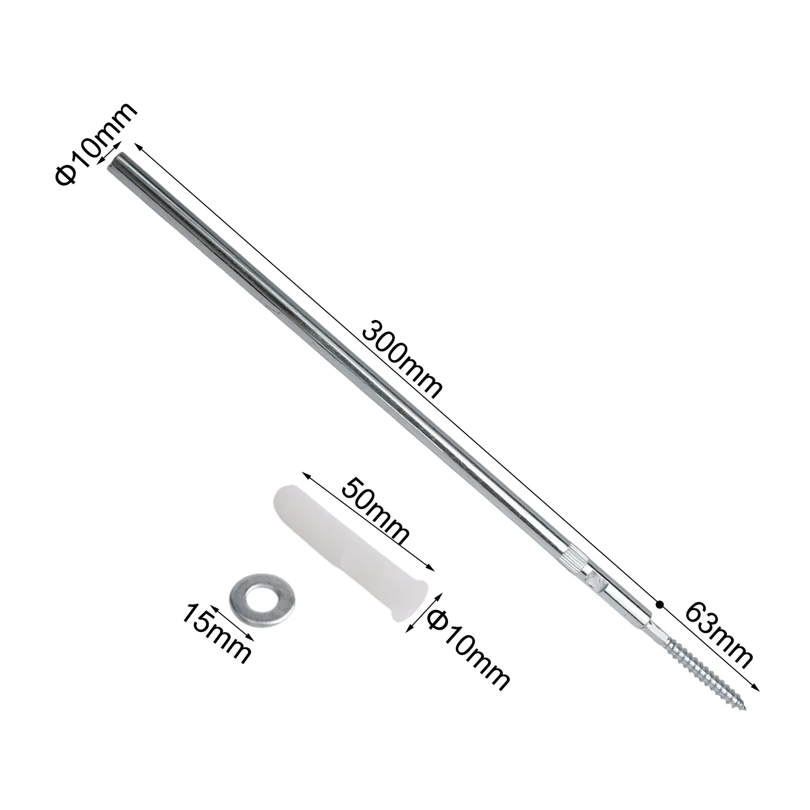 1set Floating Shelf Bracket 100-300mm Floating Shelf Bracket Wall Mount Support Wall Bookshelf Invisible Partition Support Parts
