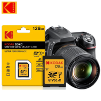 Kodak Professional SD Memory Card Class10 U1 U3 V30 and V60 32GB 64GB 128GB 512GB SD Card SDXC SDHC for Camera 4K