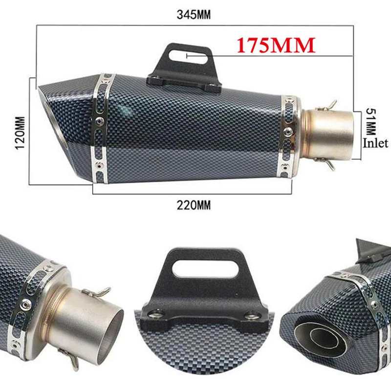 Système d'échappement complet sans lacet pour moto Kawasaki Ninja650 Ninja 650 2023 2024, silencieux Esacpe, tuyau de liaison avant et central, DB Killer