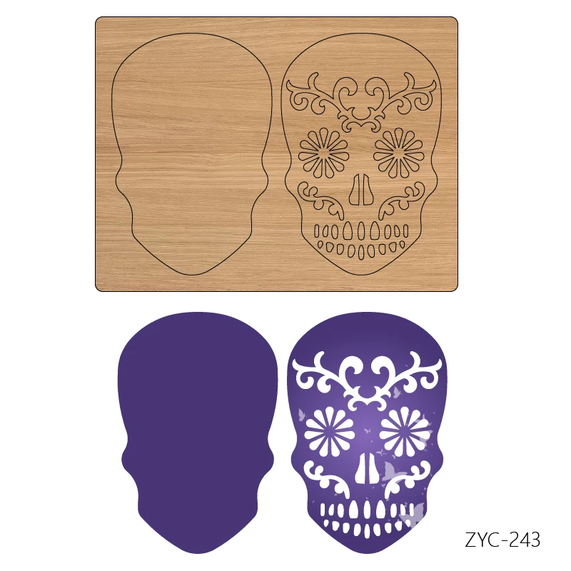 

ZYC-243 Wooden Cutting Mold, Suitable for Die-Cutting Machines
