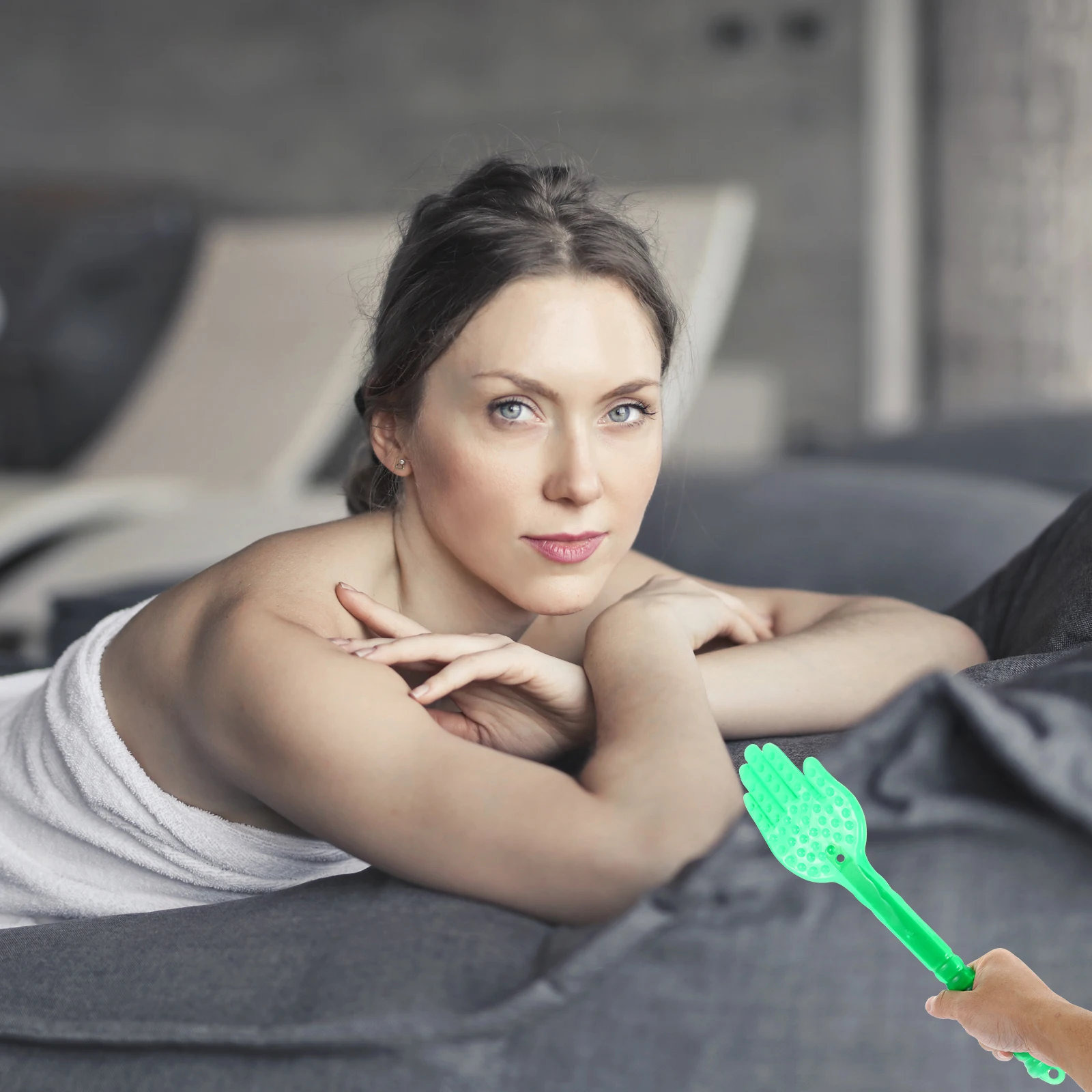 

2 шт., силиконовый массажер для ухода за телом, массажная палочка для спины, легкий ручной массажер для облегчения мышц, офиса, автомобиля, домашнего использования, акупунктурная точка