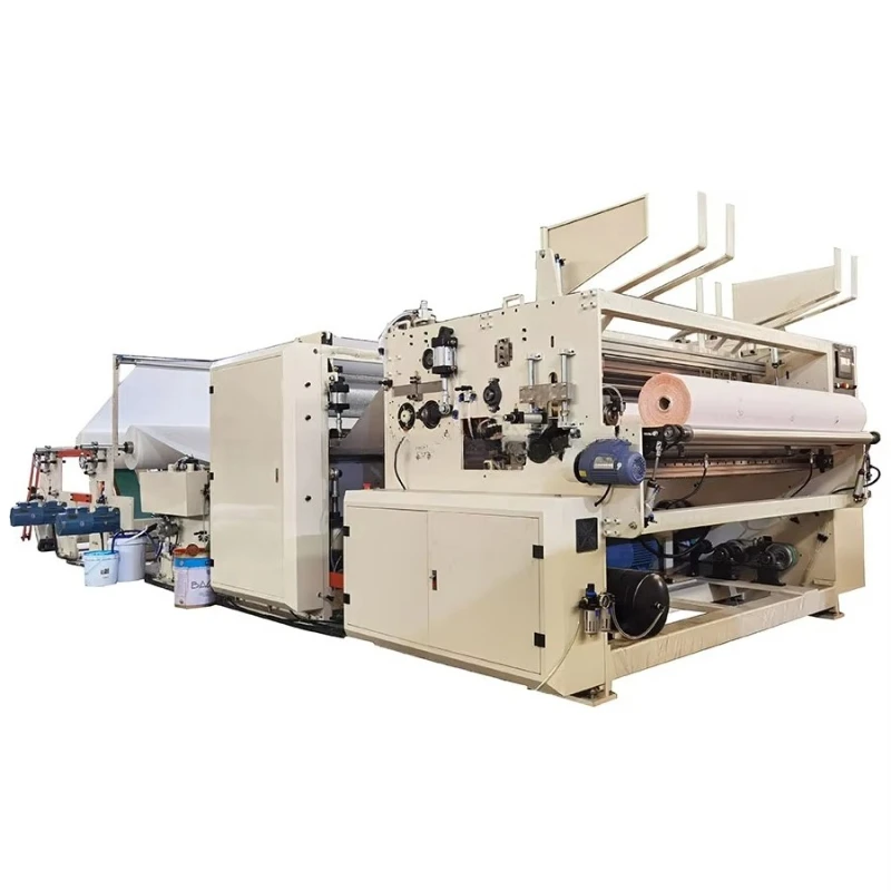 Full Set Toilet Paper Production Line Machine Save Labor Cost And Improve Production Efficiency For New Built Factories
