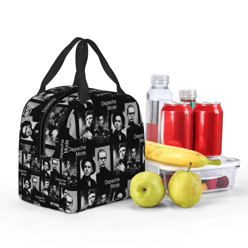 Electronic Rock Depeche Cool Mode Resuable Lunch Box Multifunction Cooler Thermal Food Insulated Lunch Bag School Children