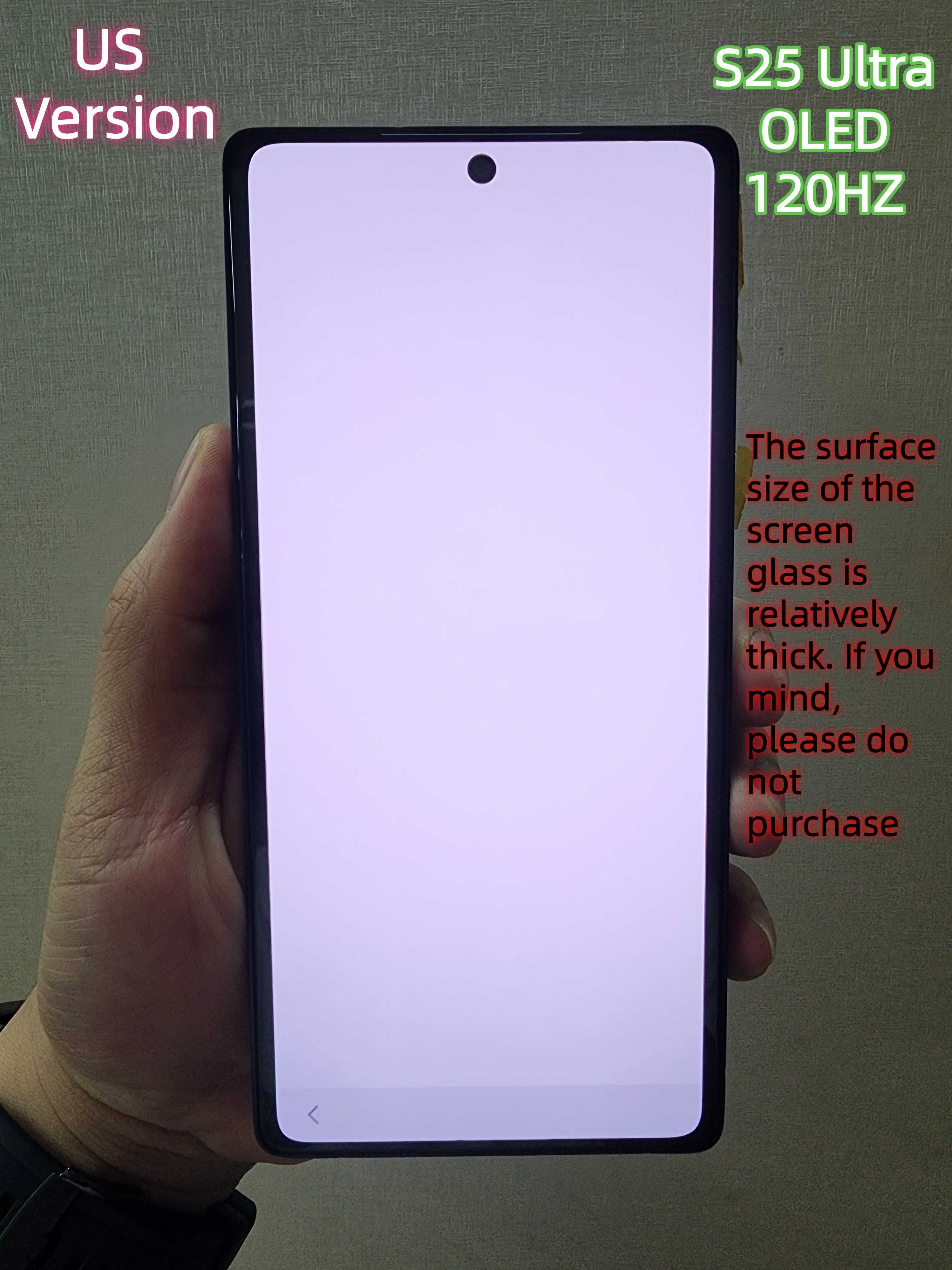For Samsung Galaxy S25 Ultra 5G S938B S938B/DS S938E LCD Display Touch Screen Digitizer Assembly Replacement