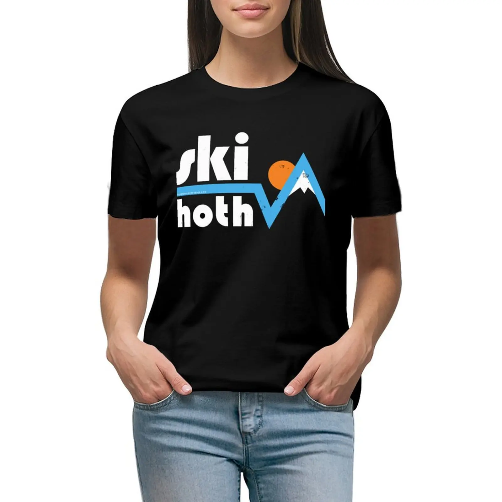 

Ski Hoth Active Essential T-shirt Female clothing anime clothes clothes for woman