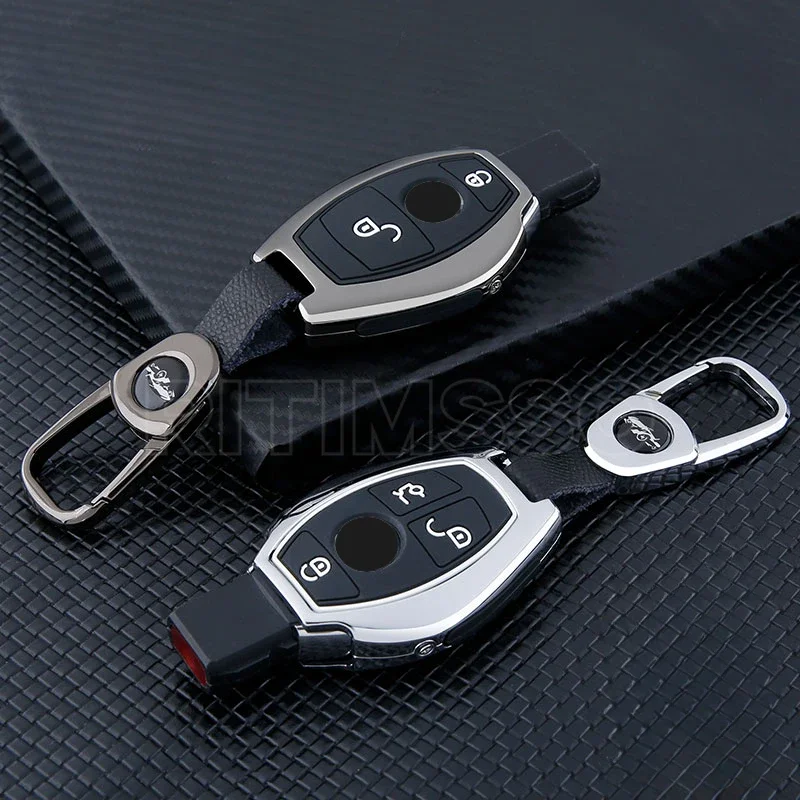 

2/3 Buttons For Mercedes Benz Car Remote Key Case Cover Shell Fob A B G R Class GLA GLK W176 W204 W251 W463 CAR Accessories