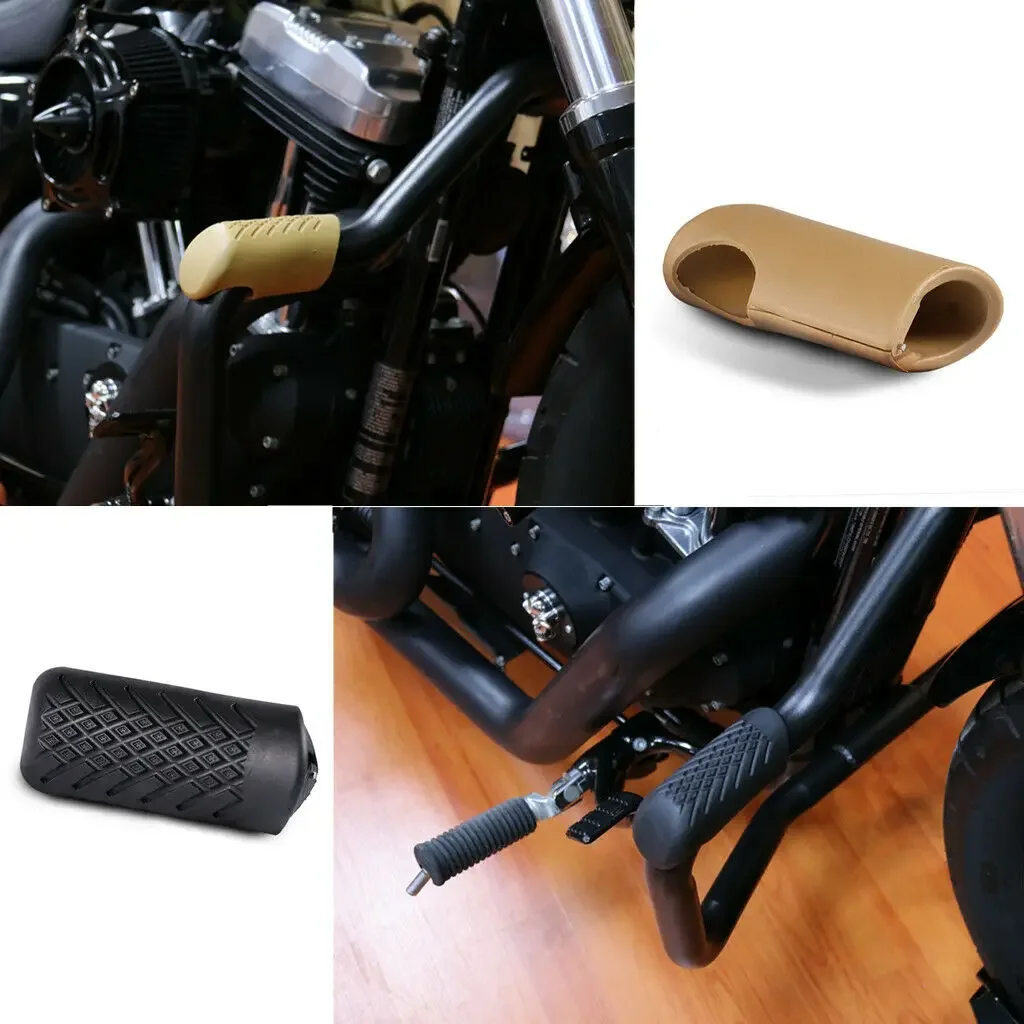 

1 1/4" 32mm Highway Engine Guard Crush Bar Cover for Harley Cruiser Honda Steed