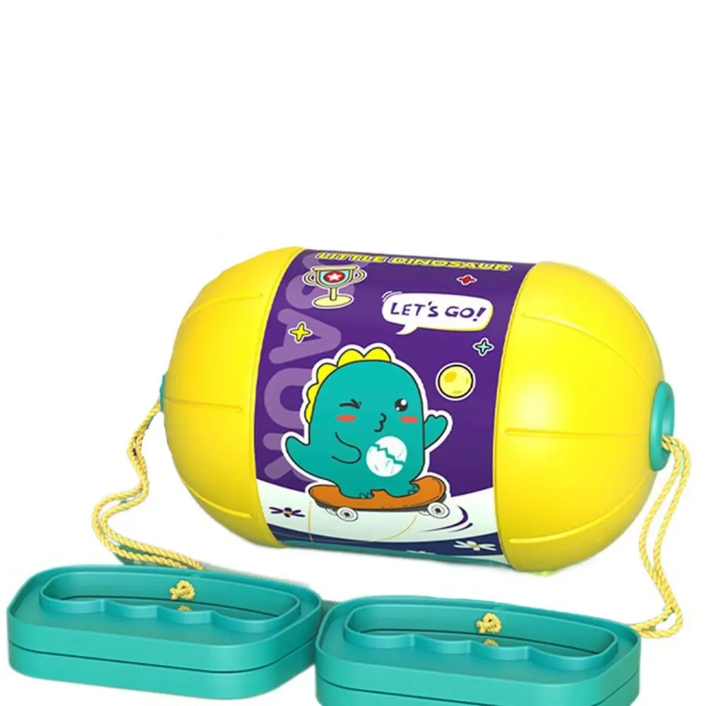 ABS tirando bolas de velocidad elásticas juguete juegos deportivos con combinación de luz lanzadera bola mano tirar interactivo doble tirón bola de juguete