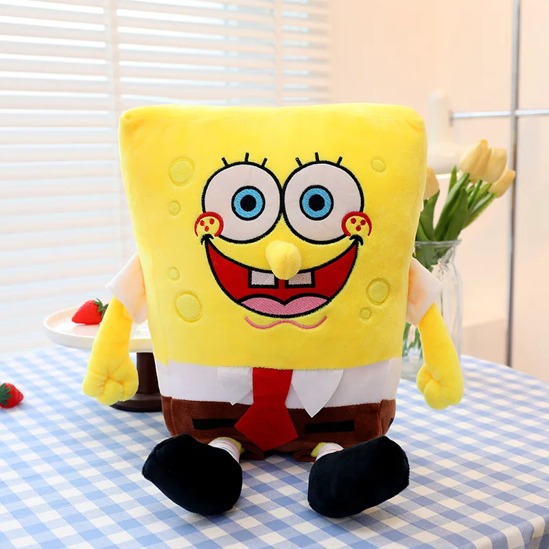 Giant Spongebob Patrick Star Eugene H. Krabs Gary the Snail Plush Toy Throw Pillow Halloween Decorations Birthday Gift Boy image 4