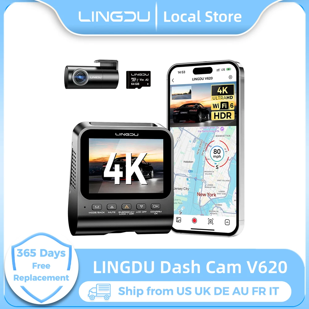 Lingdu Dash Cam V62… - image
