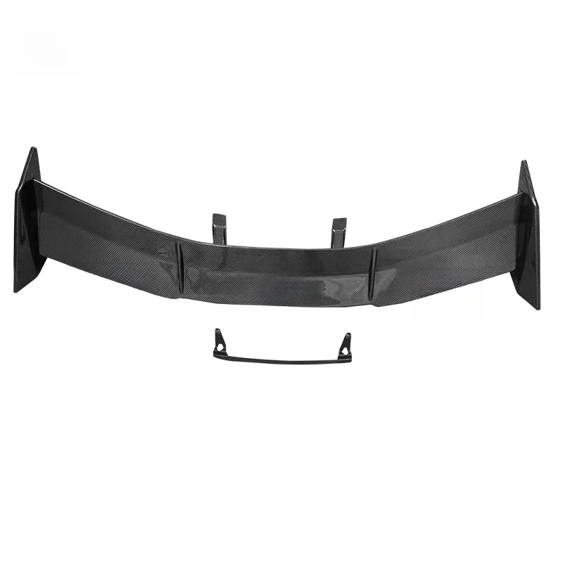 

Suitable for Chevrolet Corvette C8 carbon fiber rear spoiler ZR1 model, car modification bracket fixed wing