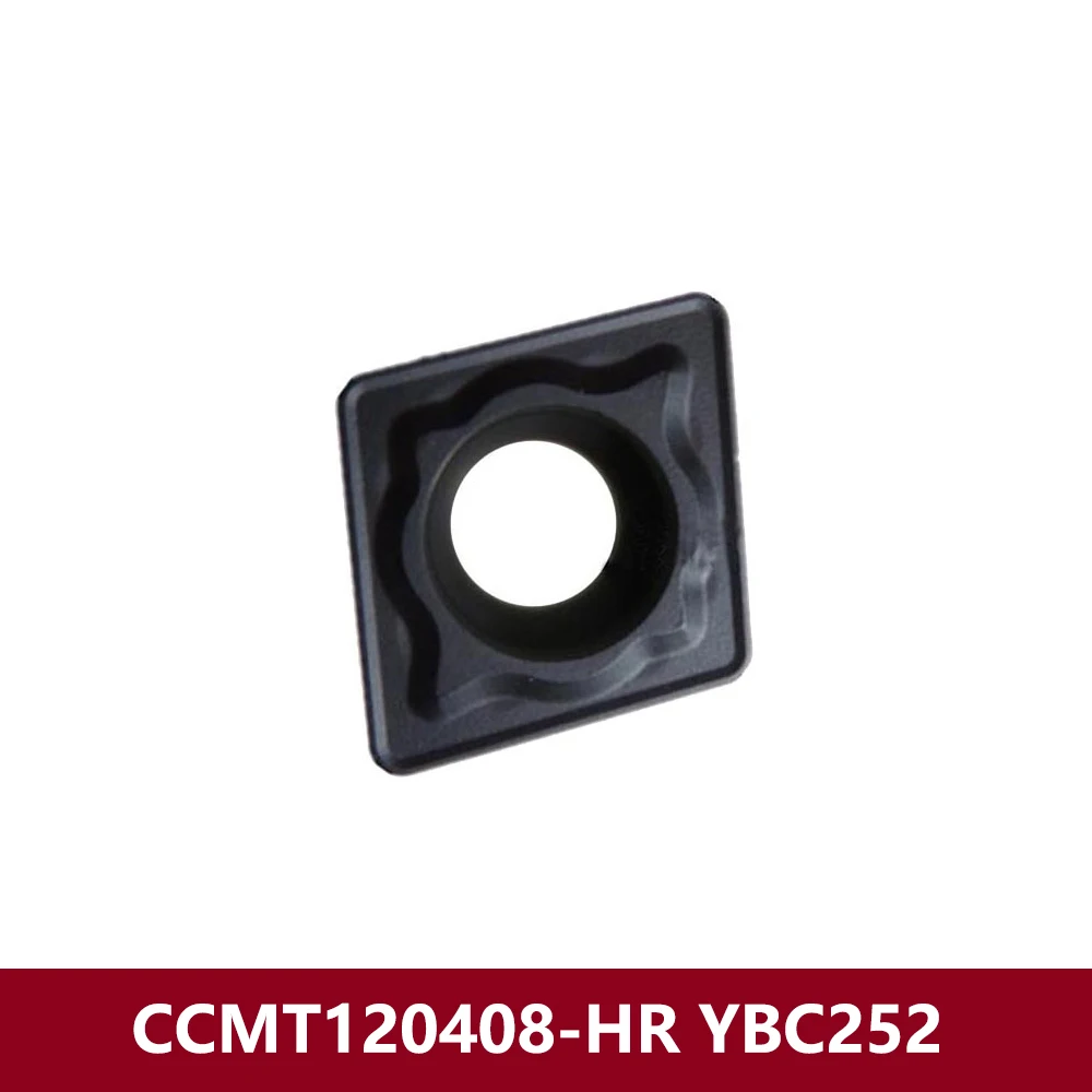 

Original CCMT120408-HR YBC252 Carbide Inserts Steel CCMT432-HR CCMT120408 CCMT 120408 HR CNC Lathe Cutting Tool Holder CCMT1204