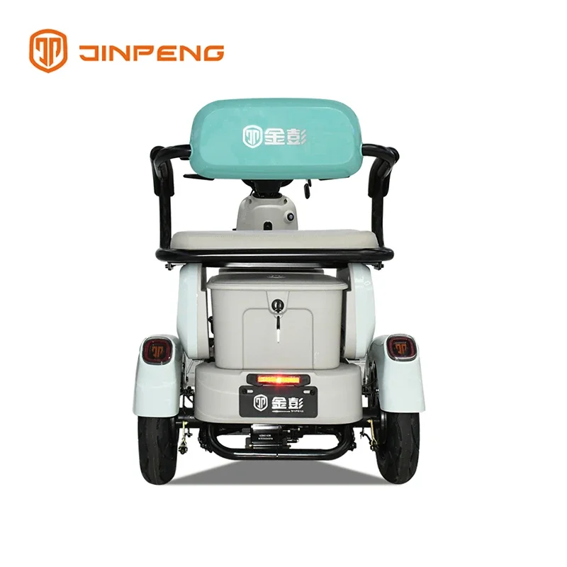 Jinpeng Electric Passenger Tricycles 3 Wheel For Elderly