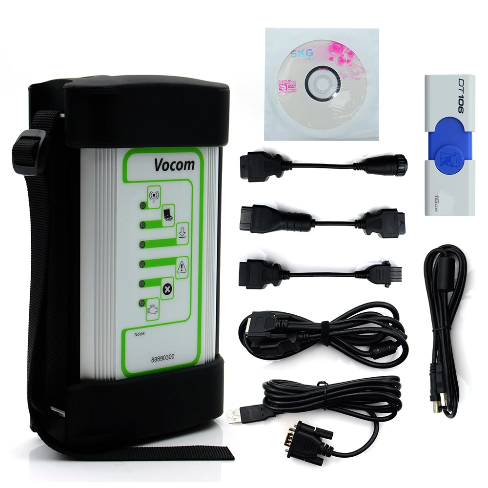 

Новинка для Volvo VOCOM 2 VOCOM 1 88890300 для volvo vocom II 88890400 Premium Tech Tool PTT 2,8 для VOVLO для диагностики Renault