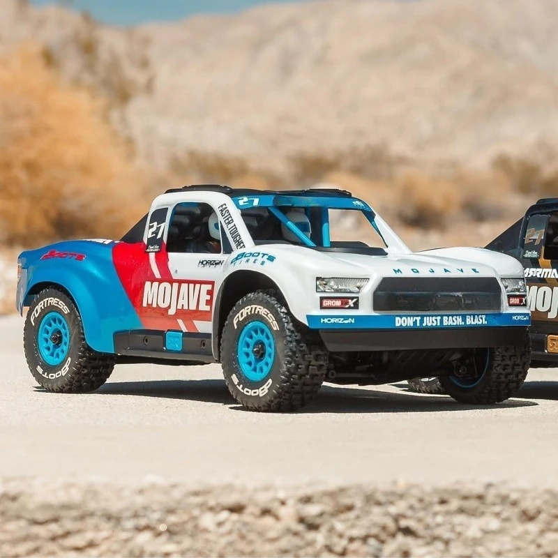 RC Truck Mojave GROM 4X4 223S BLX BRUSHLESS Small Scale Desert Truck RTR with DSC, Battery & Charger Included, White, ARA2 image 5