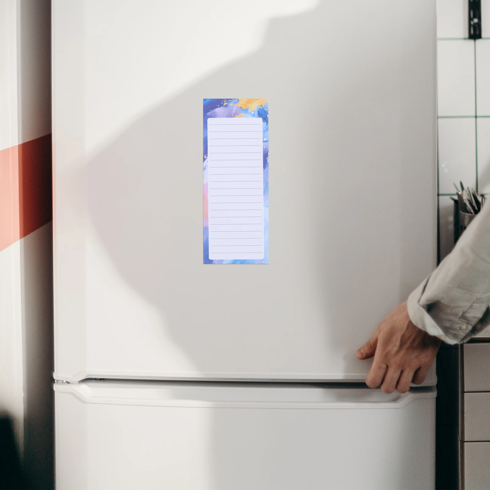 

4pcs Notepad Blank Pages Sturdy Smooth Paper For Daily Planner Work School Use Multi-Function Office Memo Pad Portable