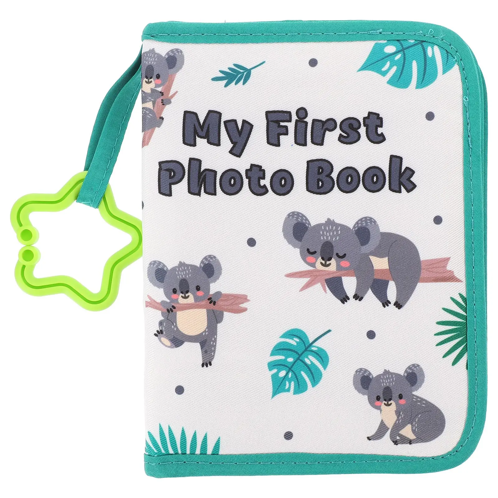 

Baby Soft Cloth Album First Year Family Memory Album With Record Newborn Photo Collector Gift Set For Family Shower