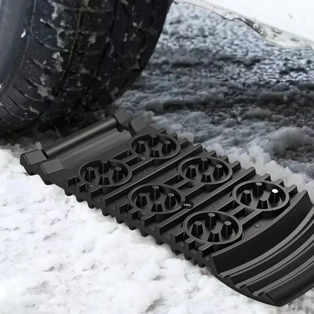 

1/2/4 шт. универсальный автомобильный аварийный тяговый коврик, противоскользящая лестница для автомобиля, застряхивание снега, песка, ледяная грязь, спасательный инструмент