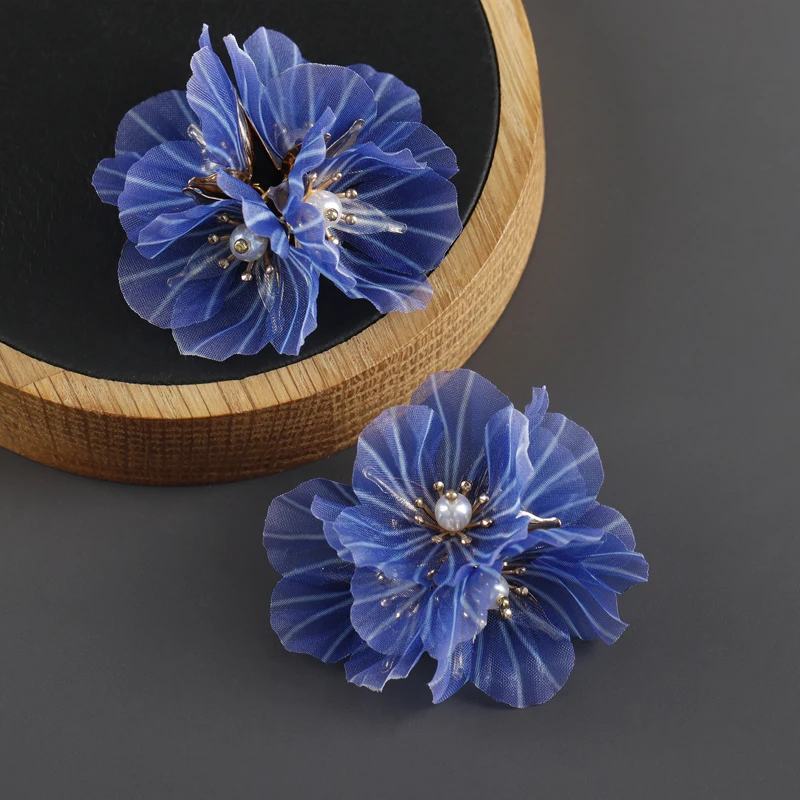 assoonas, F163, Schmuckzubehör, 18k vergoldet, handgefertigt, Blumenform, Anhänger, DIY-Ohrringanhänger, Schmuckherstellung, 6 Stück/Lot – Detail 6