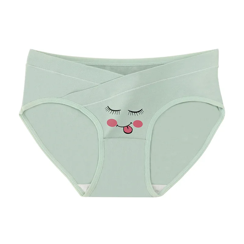 Pregnant Women Underwear Pregnant Women Comfortable Underwear Maternity Pure Cotton Briefs Low Waisted Elastic Briefs For Mother