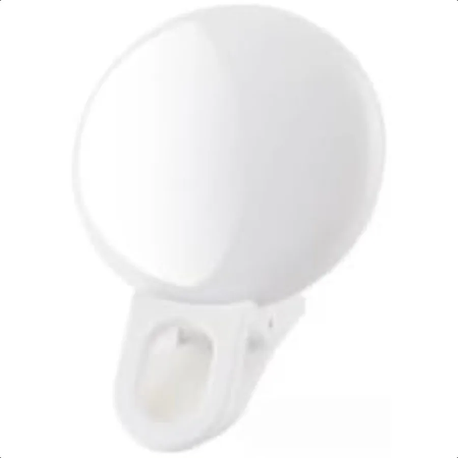 

Rechargeable Selfie Light for Mobile Phones White