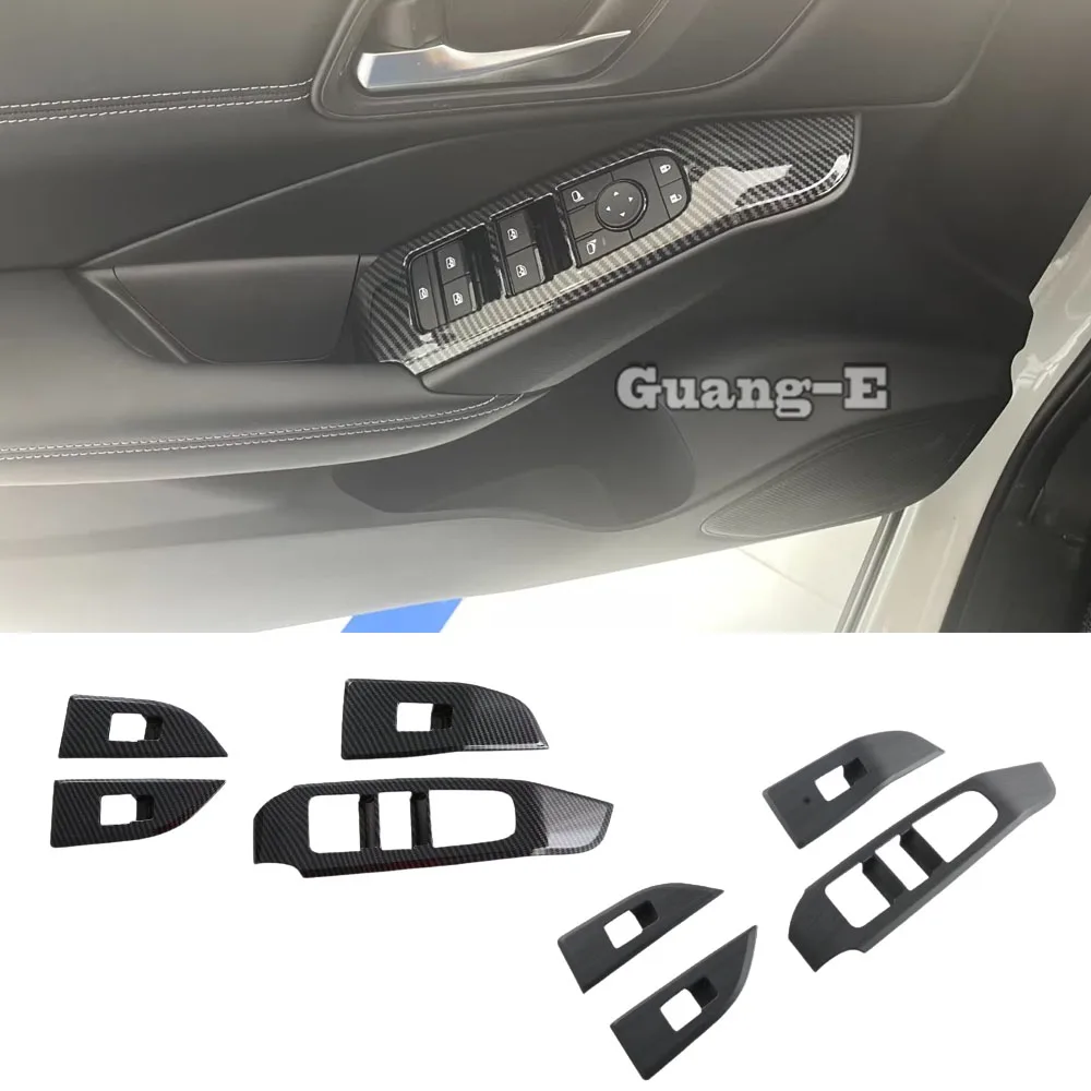 

Для Nissan Qashqai J12 2022 2023 2024 2025 дверной подлокотник, панель, стеклянная кнопка, декоративная рамка, наклейка, аксессуары для интерьера