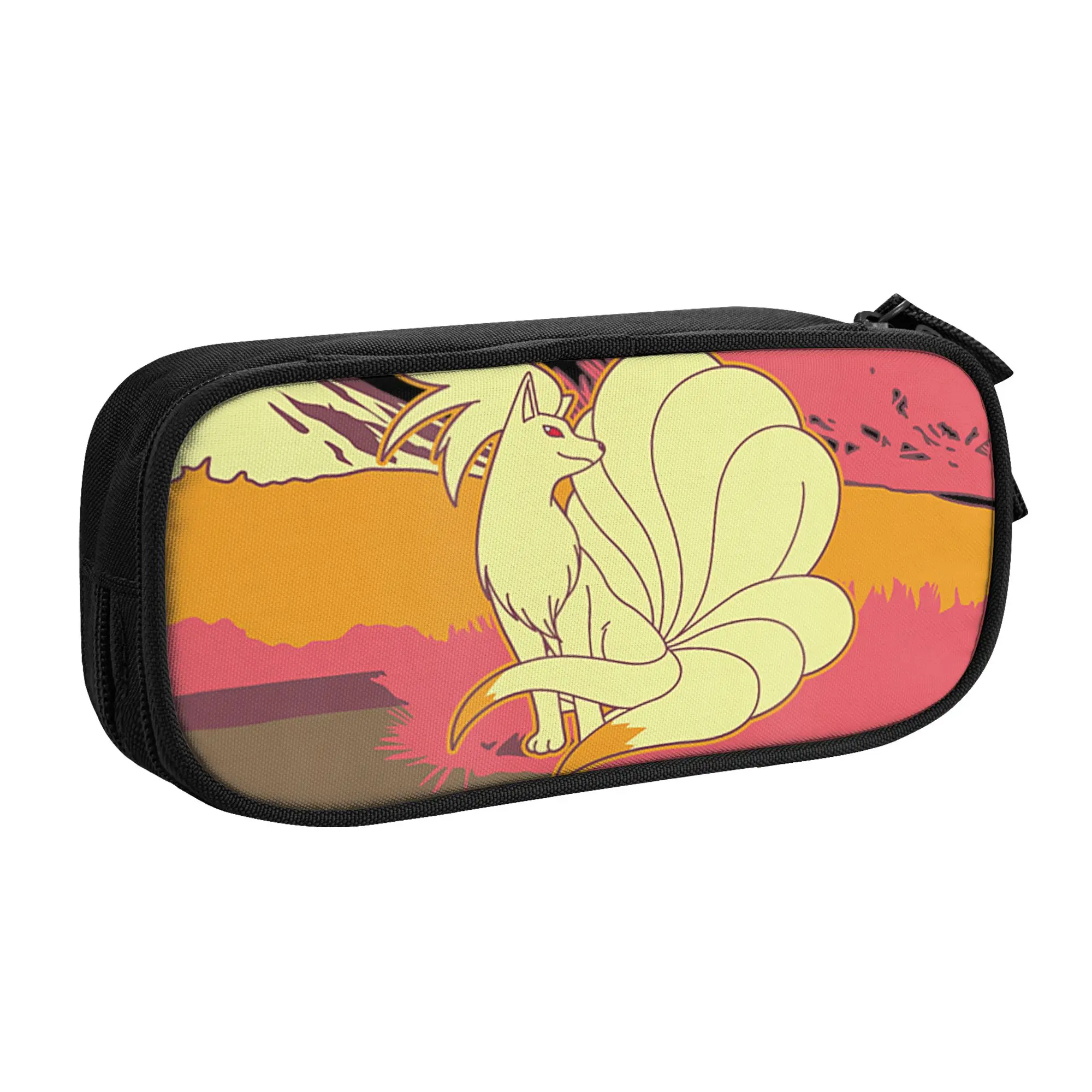 bolsas-de-grande-capacidade-para-criancas-desenho-animado-pokemon-ninetales-regiao-de-kanto-ignite-the-flame-bolsa-de-estudo-portatil