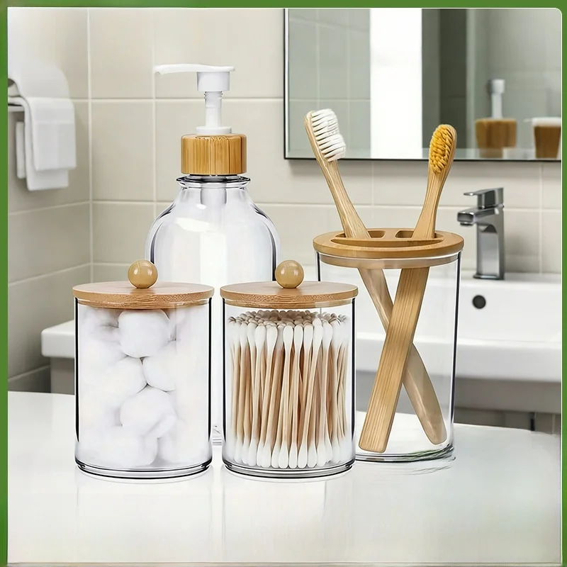 ensemble-de-4-pieces-pour-salle-de-bain-bouteille-de-desinfectant-pour-les-mains-en-acrylique-transparent-avec-couvercle-en-bambou-gobelet-a-brosse-a-dents-boite-de-rangement-pour-cotons-tiges-et-boite-de-rangement-pour-cotons-eponge