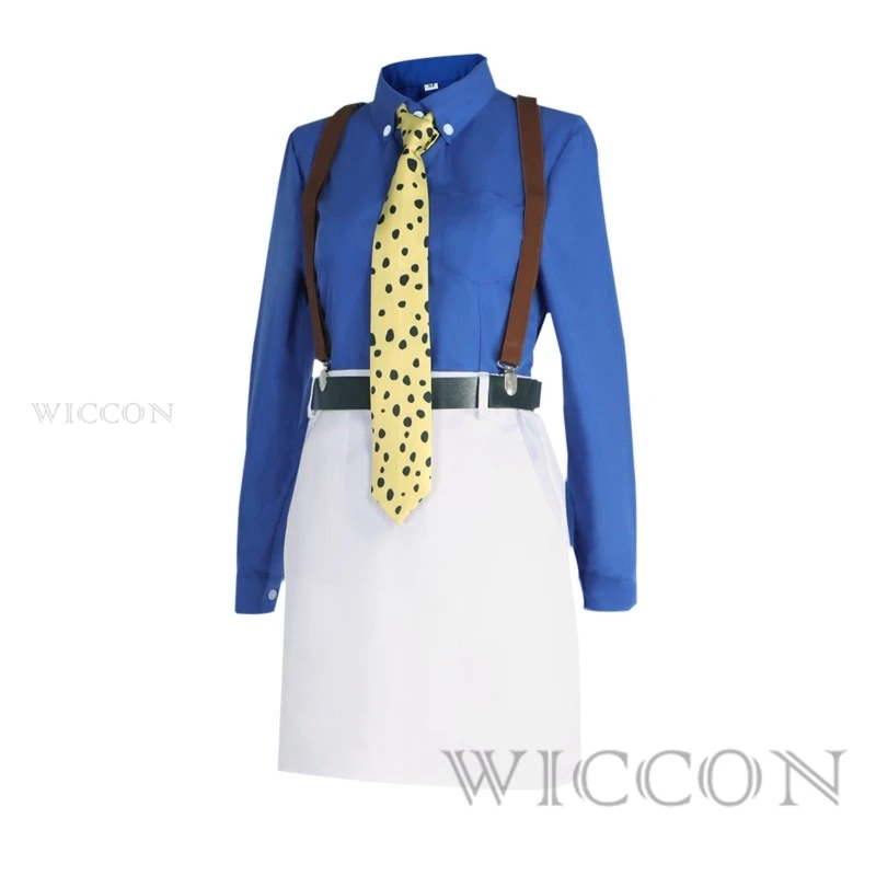 Costume de Cosplay de Dessin Animé Nanami Kento pour Homme et Femme, Uniforme de ixd'Halloween et de Noël, avec Lunettes et Ceinture Trempées, Perruque Courte