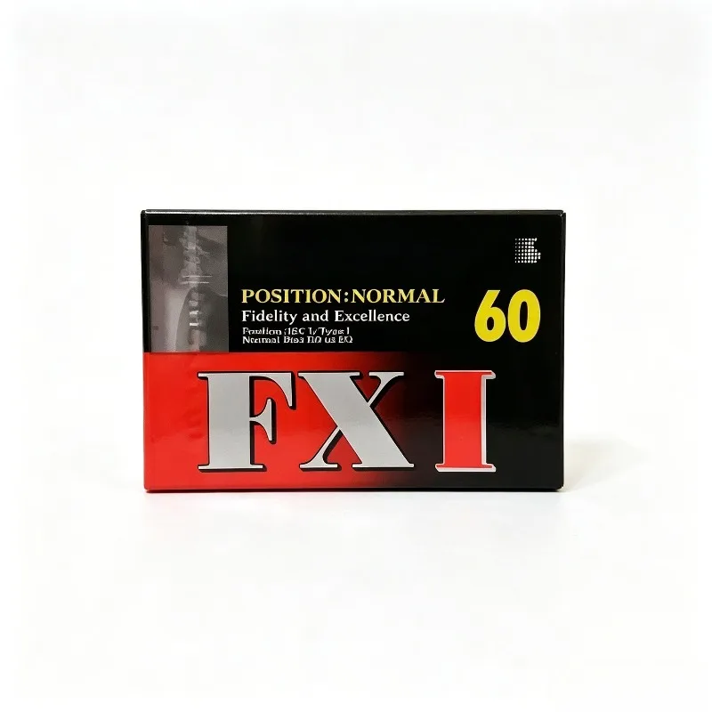100% Original New For Sony FXI 60 Minute Single Disc Class I Blank Tape
