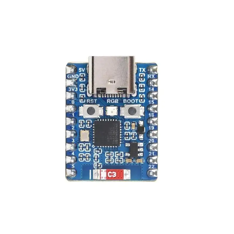 ESP32-C6 Mini Development Board 2.4G WiFi 6 Bluetooth 5 Microcontroller for College Electronic Engineering Course Experiment