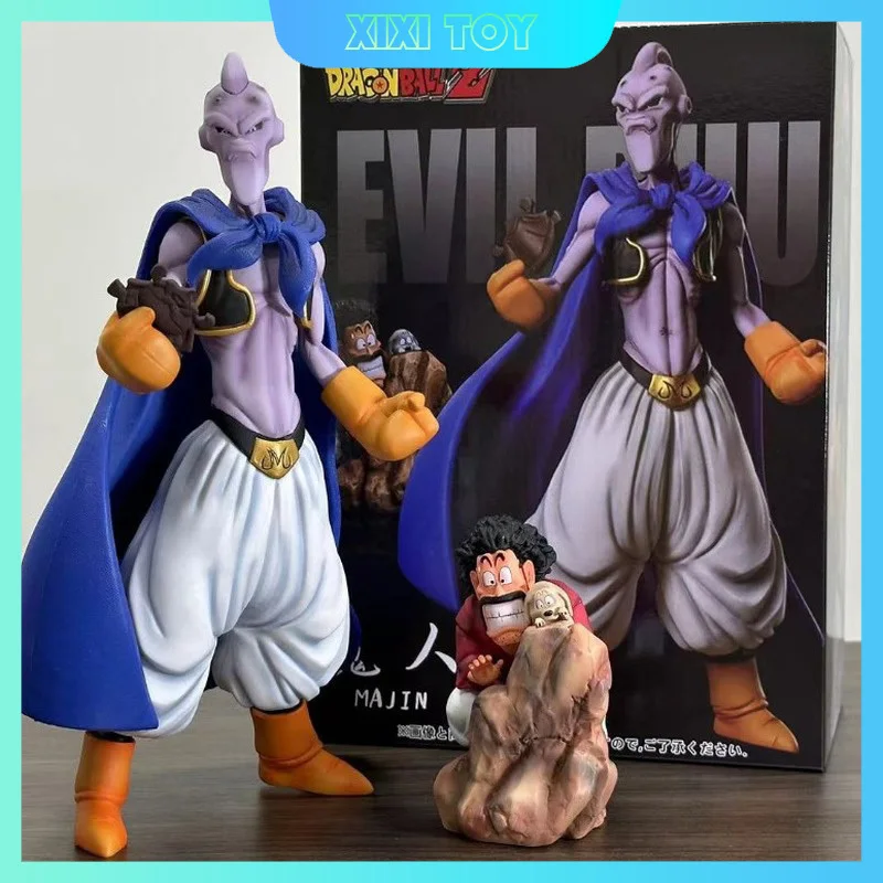 Dragon Ball Z Evil Majin Buu Hercule Anime Action Figure Collectible Pvc Gk Toy Ornament Desktop Decorations Model Kids Gift