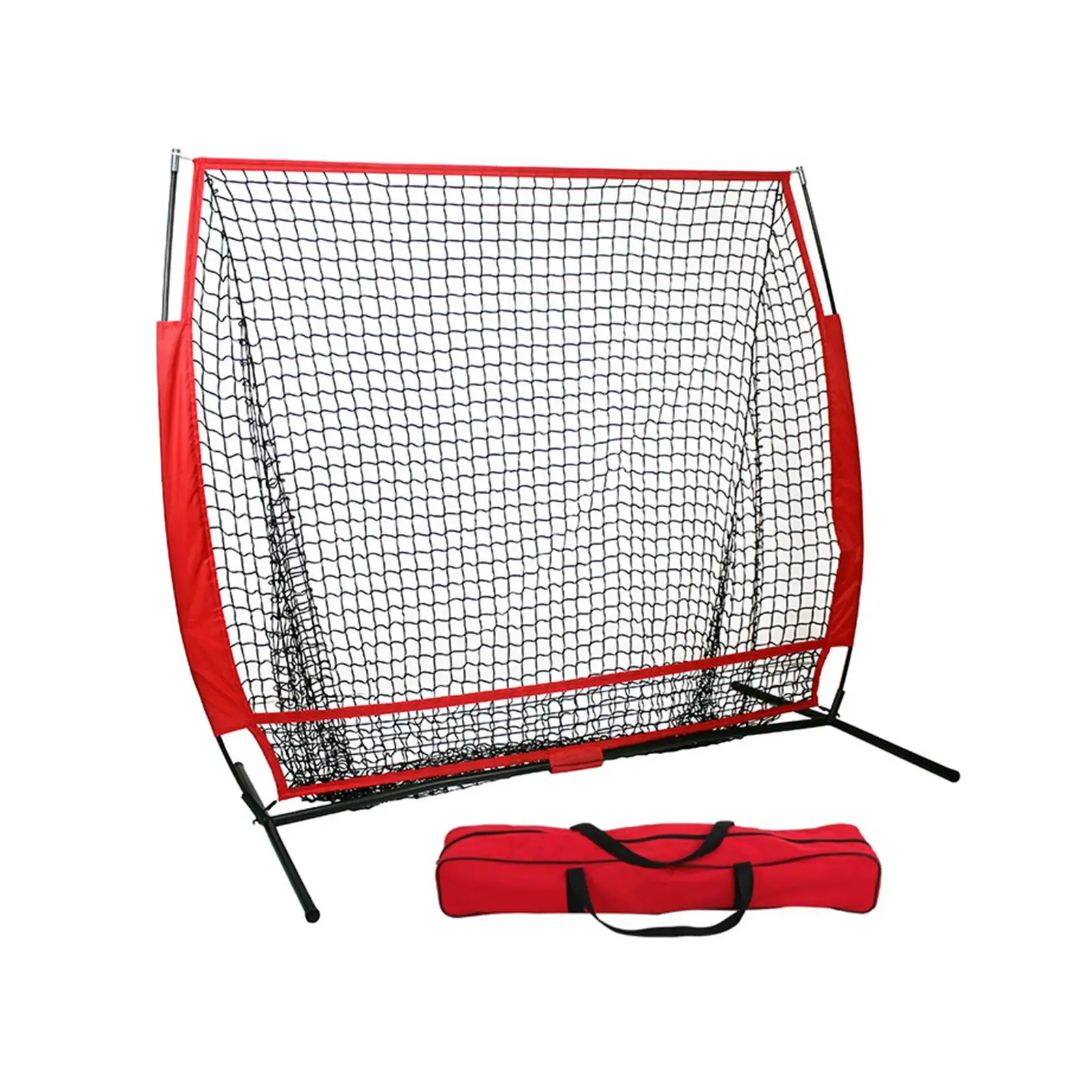 

5ftx5ft Baseball Net Softball Net Portable Backstop Training Aid Training Net Baseball Softball Practice Net for Fielding