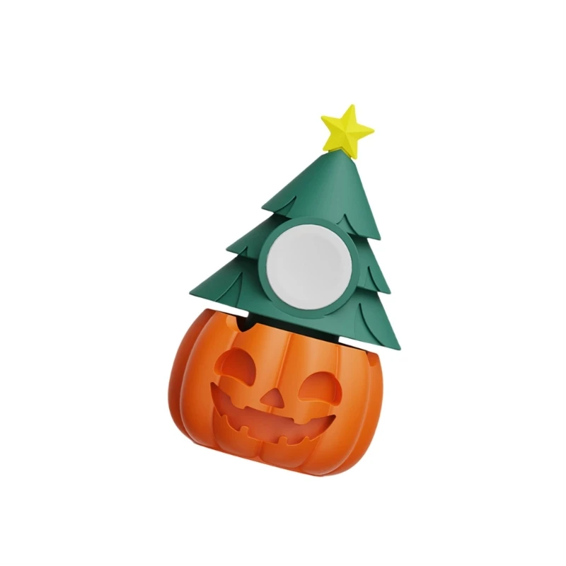 Silicone Charging Stand Halloween Pumpkin Charging Station Silicone Holder