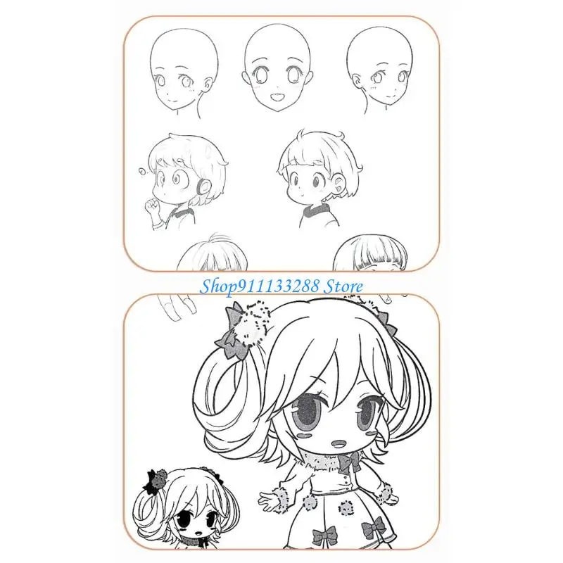 G88D Libro da disegno multiuso per fumetti Pagine in carta premium per matita e inchiostro