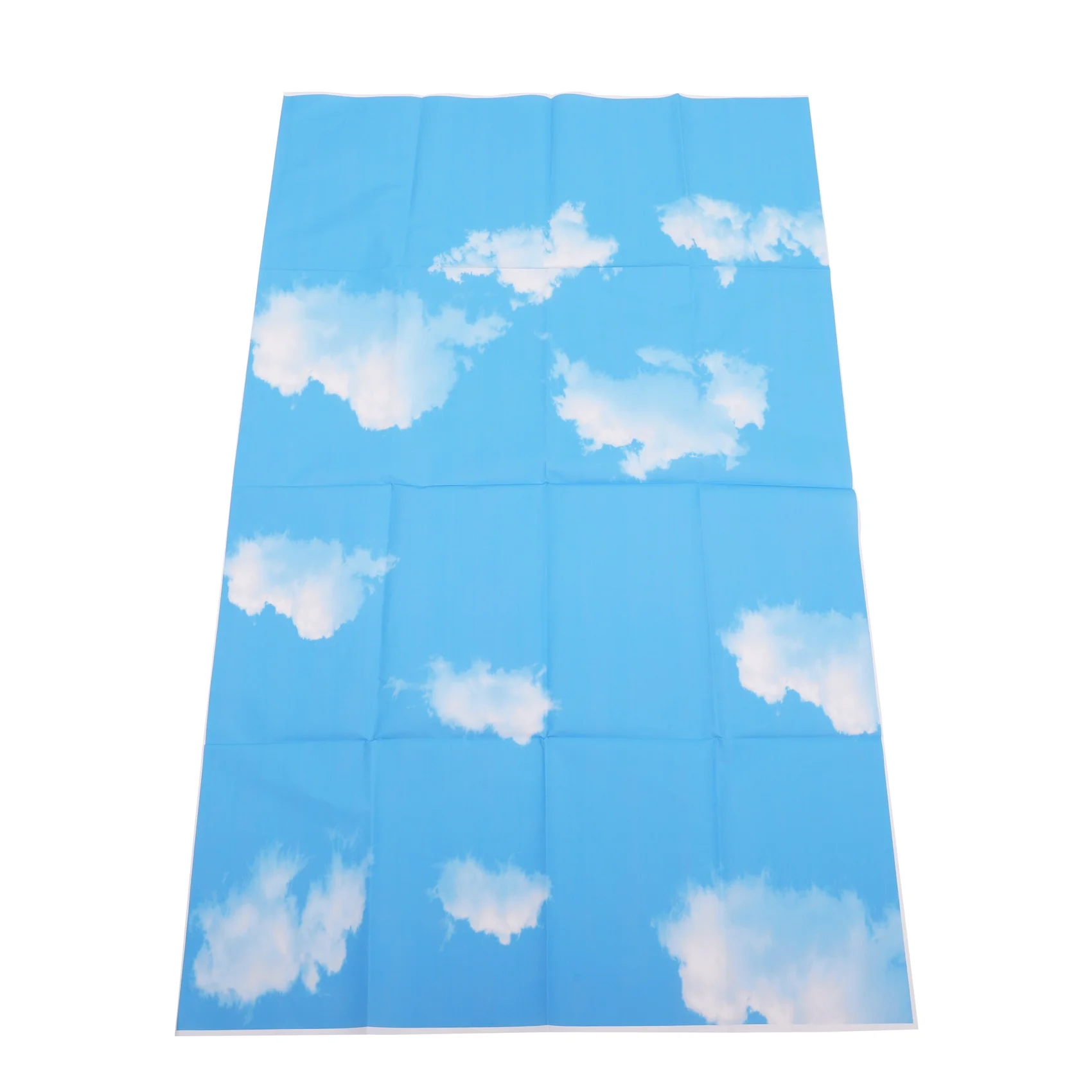 3x5ft Blue Sky White Cloud Photography Backdrop Screen Background Studio Props