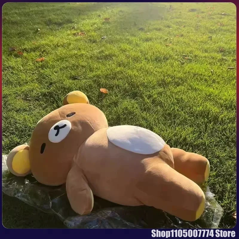 

35-70cm Kawaii Cute Bear Rilakkumas Plush Toy Doll Sleeping Hug Pillow Sofa Cushion Room Decoration Festival Surprise Gift