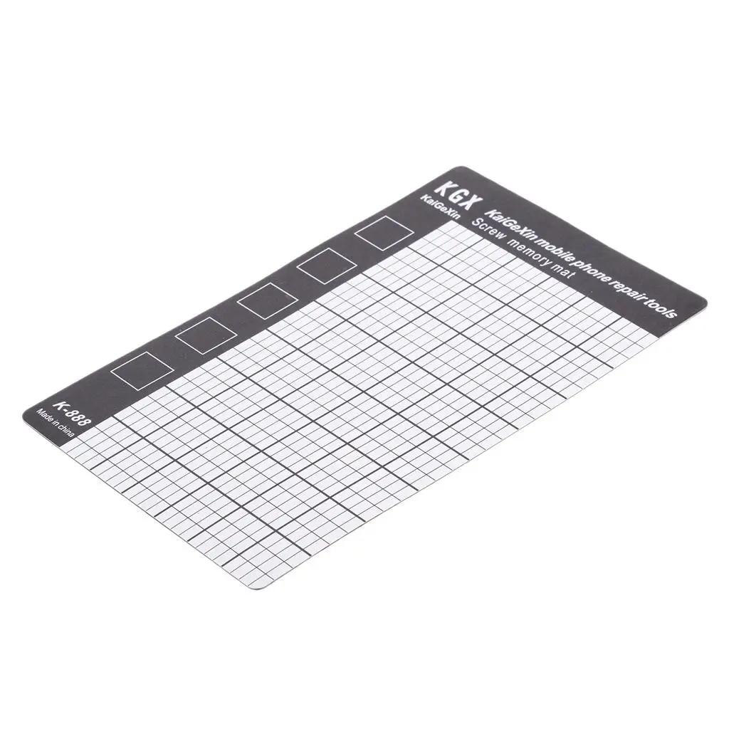 Professional Anti Slip Guide Mat Magnetic Screw Chart Repair for 4 5 6 7 8 4 5 5T