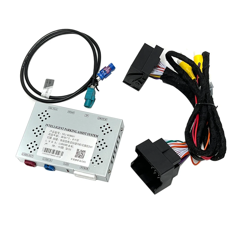 Per Mercedes Benz GLC X253 2015-2018 adattatore interfaccia telecamera retromarcia decodificatore display parcheggio anteriore e posteriore sistema NTG5.0 5.1