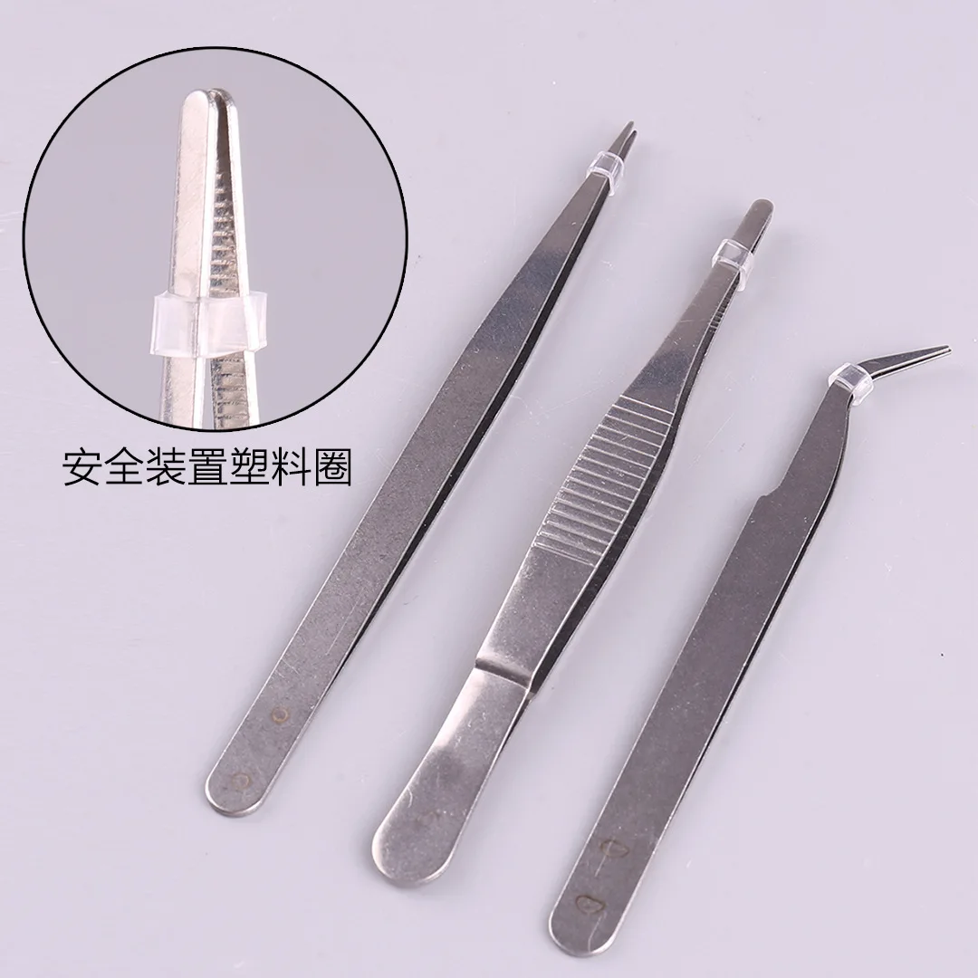 5Set of 3-piece model special forceps for remote control hand change special forceps for model aircraft tools stainless steel fo