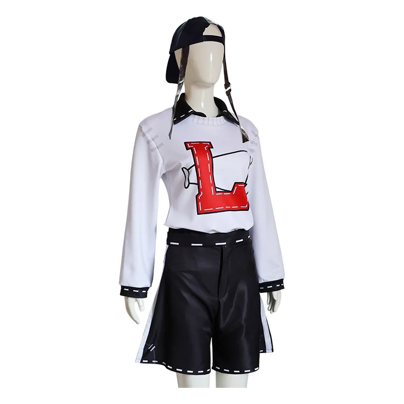 Lily Barriere Cheerleader Cosplay Game Identity ⅤCostume Wig Anime IDV Survivors Uniform Halloween Stage Performance Party Suit